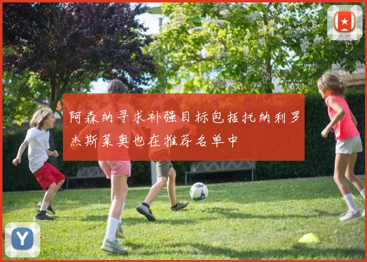 阿森纳寻求补强目标包括托纳利罗杰斯莱奥也在推荐名单中